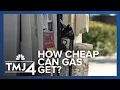 We have the cheapest gas in over a year