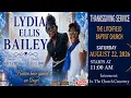 Lydia Bailey Thanksgiving Service Litchfield Baptist Church Trelawny Sat Aug 22 2026