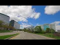 4K Drive in Schaumburg Illinois Chicago Suburbs Driving Tour