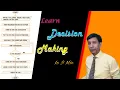 Decision Making Logics in Computer Algorithm Flow Chart