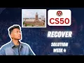CS50 PSet 4 - Recover Walkthrough Step by Step for Beginners