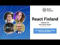 React Finland - Vodcast 3