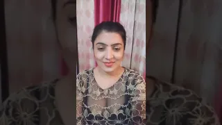nishu amazing show in transparent top hot cleavage