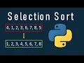 Selection Sort In Python Explained With Example And Code