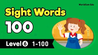 Learn English through Sight Words 100 | LEVEL 6 Full | Easy English with Brian Stuart | 단어 공부