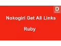 Ruby Nokogiri Get All Hyperlinks