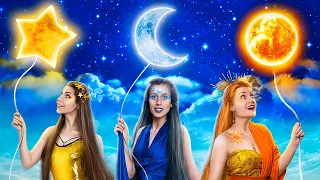 Download Cewek Bulan, Matahari Dan Bintang Dalam Kehidupan Nyata! Perang Bintang! MP3
