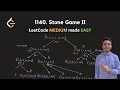1140 Stone Game II DP LeetCode Daily Challenge