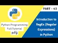 Python RegEx Regular Expression Explained in Tamil Python re Module Tech Developers Tamil