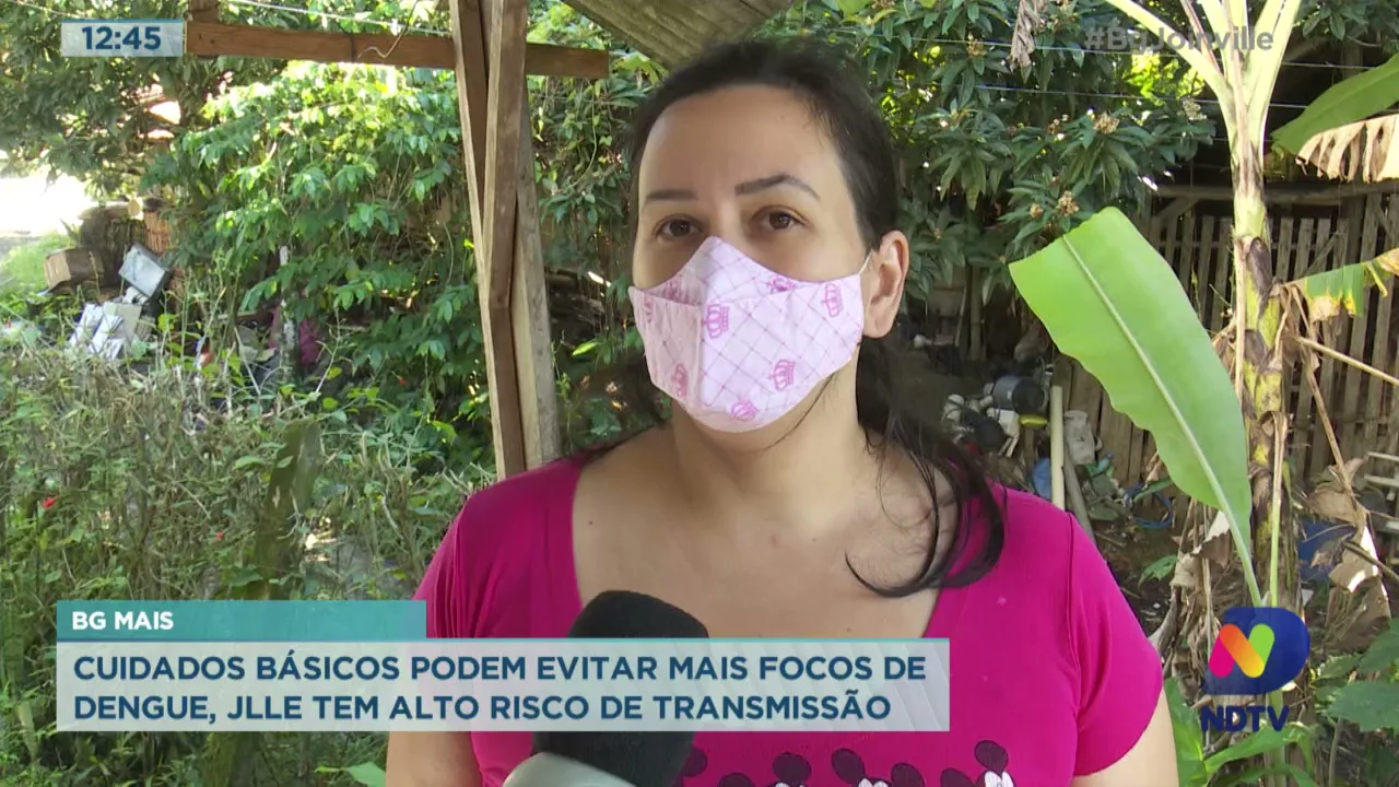 BG Mais: Cuidados básicos podem evitar mais focos de dengue, Joinville tem alto risco de transmissão