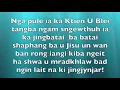 Download Lagu Ka Jingwan Balai U Jisu kan dei hadien ka Jingrong noh????