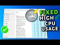 100 CPU Usage on Windows FIX IT in 5 Minutes BOOST FPS Performance