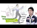 Figure skating footwork 6 types of Step and turns Sequences How to get level 4