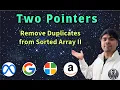 LeetCode 80 Remove Duplicates from Sorted Array II Python Solution Explained AlgoYogi