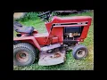 Vintage IH International Harvester cub cadet hydro 382