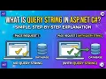 What is Query String in ASP NET C Explain Query String in ASP NET Code for Query String in C