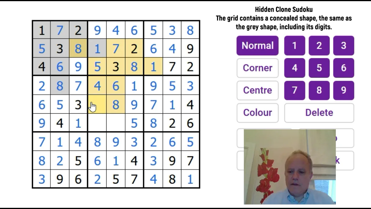 Find that Shape! Hidden Clone Sudoku