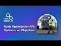 Optimization Objectives - Route Optimization API NextBillion ai
