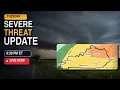 Forecast update for Tomorrow s Tuesday Severe Threat Kentucky 7 20 2026