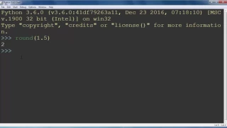 How to Round the Floating Point Number to the nearest integer in Python programming language