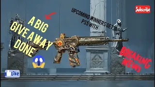 GIVE AWAY DONE!!! Congrats to all my winner's,,Do watch full video, like share and ready to win ps5