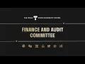 Finance and Audit Committee Meeting - November 13 2025