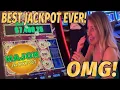 OMG Girlfriend Wins LIFE-CHANGING Jackpot jackpotjackieslots