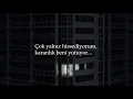 Tender-Fear of Falling Asleep (Türkçe Çeviri)