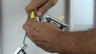 Wiring a Single Pole Dimmer with Wire Leads