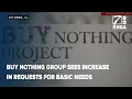 Buy Nothing groups seeing an increase in requests for basic needs