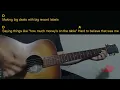 Lauren Watkins - Daydreams Easy Guitar Chord & Lyrics (cover) 