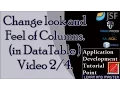 JSF Tutorials for beginners Make different layouts and toggle between them in DataTable Part
