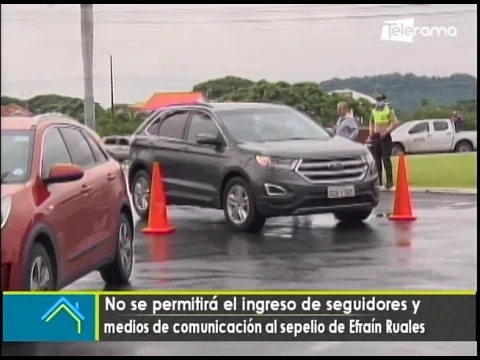 No se permitirá el ingreso de seguidores y medios de comunicación al sepelio de Efraín Ruales