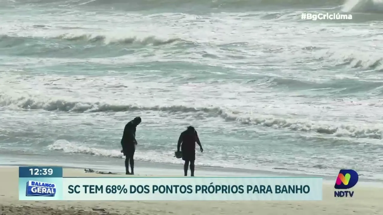 Banho liberado: IMA divulga índices positivos para as praias de Santa Catarina