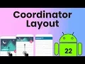 Coordinator Layout Android Tutorial