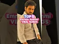 Top 5 Best Emraan Hashmi Songs || Who is Best ? Tuhe Haqeeqat ,Ya Ali , HalE Dil #trendingnow#shorts