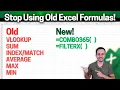 Stop Using Old Excel Formulas 2 Modern Functions That Replace 30 Excel 2026
