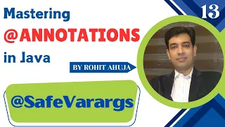 Built In Annotations in Java - SafeVarargs