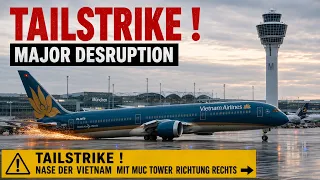 LIVE MUNICH AIRPORT VIETNAM EMERGENCY HEAVY ACTION - PLANE SPOTTING LIVESTREAM