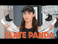 THE BEST YEEZY 350v2 CMPCT COLORWAY yet Slate Panda On Foot Review and How to Style Outfits