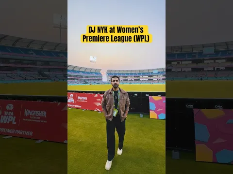 🏏 DJ NYK at Women’s Premiere League WPL 2026