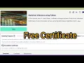 Statistical Inference using Python Certificate answers for Infosys spring bored