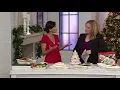 Lenox Holiday 3-piece Divided Figural Tray on QVC