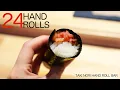 Eating EVERY 24 Sushi Handrolls at this Japanese Handroll Bar Taki Nori