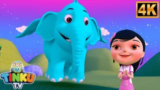 Udne Wala Hathi In Blue Color, উড়ন্ত হাতি, Kalu Madari Aaya + More Bangla Rhymes For Kids