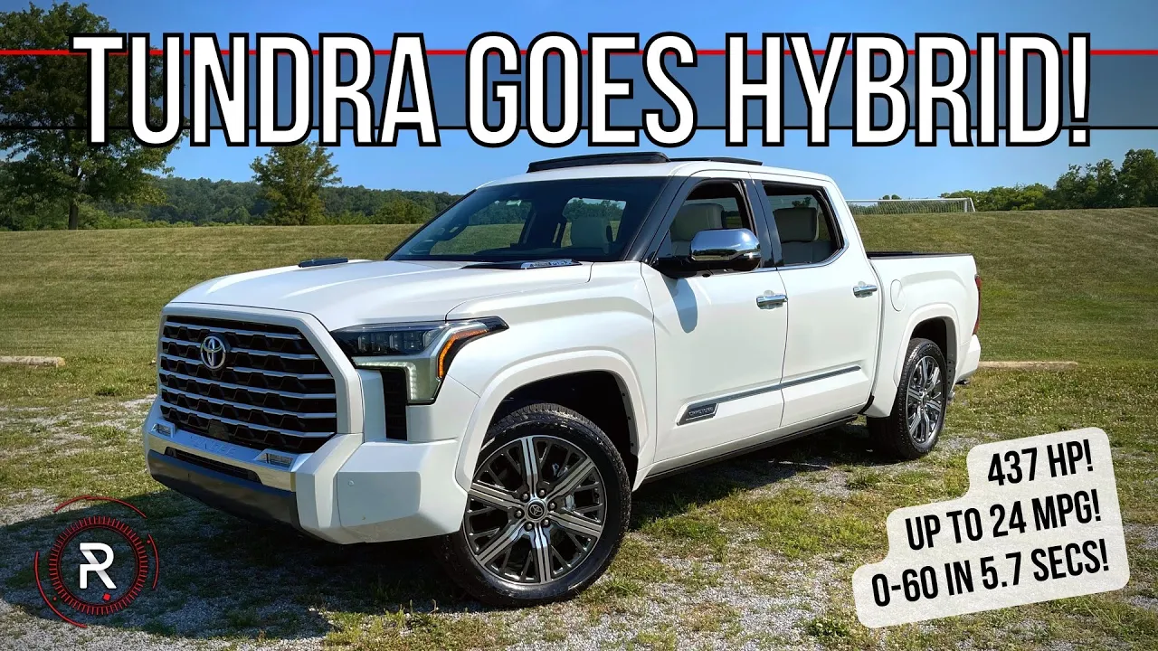 The 2023 Toyota Tundra Hybrid Is A Powerful & [Slightly] Efficient Big Luxury Truck