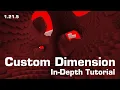 Beginner to Advanced Dimensions Terrain Gen - Minecraft Datapack Tutorial