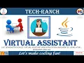 Live Demonstration of Online Virtual Assistant in Web Speech API Practice Project TechRanch