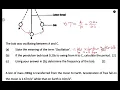 SIMPLE PENDULUM ECZ EXAM QUESTIONS FULLY ANSWERED