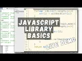 Web Development Fundamentals - Creating your own simple JavaScript Library Live Demo